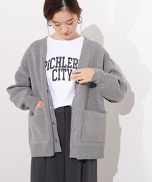 TENDERLOIN グレー zip カーディガン　スウェット スウェット スウェット」に該当するカーディガン/ボレロ（グレー