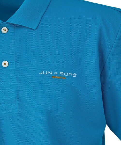 JUN&ROPE'(ジュンアンドロペ)の「【ESSENTIAL】半袖ポロシャツ/UV(ポロシャツ・メンズ・レッド/ホワイト/ブラック/ブルー/カーキ/ネイビー・L/XXL/XL/M)」の12枚目の写真