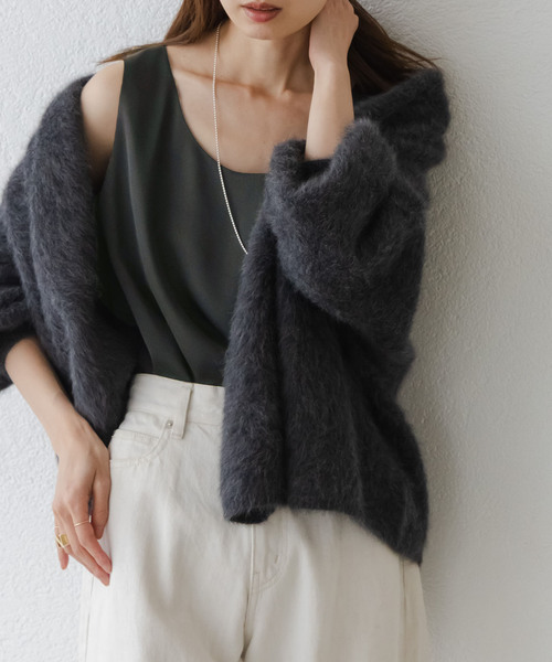 追加3》【洗える】ルナサテンデコルテ2WAYトップス（シャツ