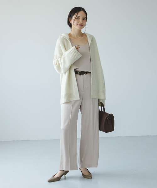 セール】《追加3》【洗える】ルナサテンデコルテ2WAYトップス（シャツ