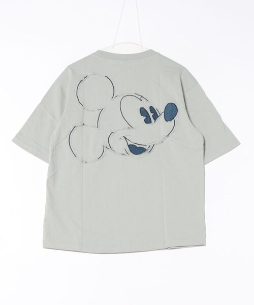 Desigual(デシグアル)の「ミッキーマウスパッチワークTシャツ(Tシャツ/カットソー・メンズ・ブラック・M/L/XL/S/XXL)」の2枚目の写真