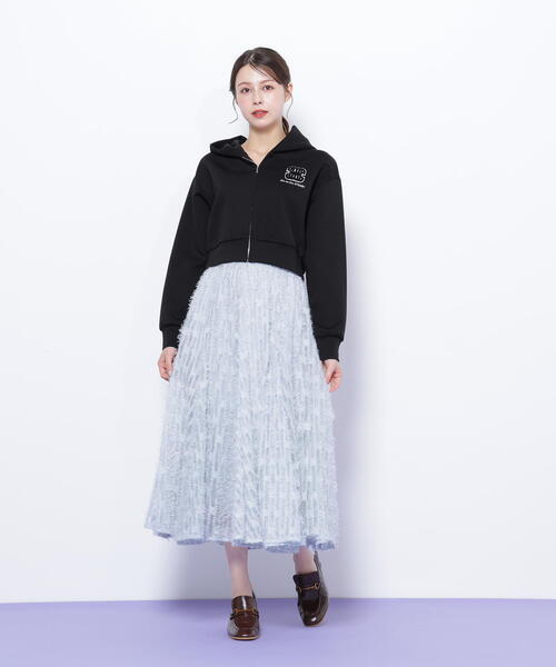 ジル バイ ジル スチュアート（JILL by JILL STUART）/フェザーテープチュールスカート ◇フェザーテープチュールスカート（スカート）｜JILL by JILL STUART