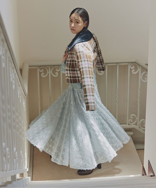 ◇フェザーテープチュールスカート（スカート）｜JILL by JILL STUART