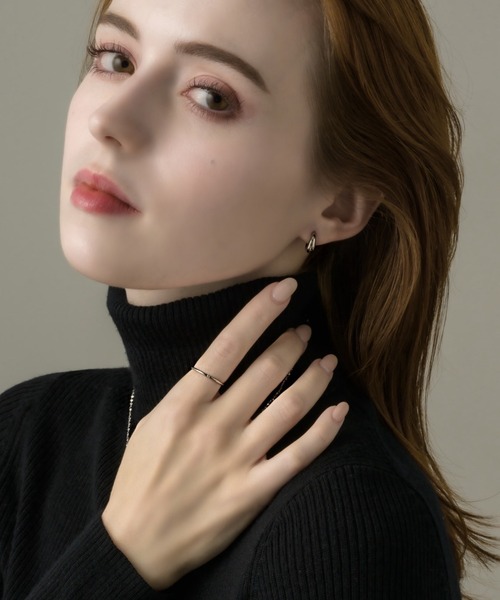 muku(ムク)の「PIERCE/DROP HOOP(ピアス(両耳用)・レディース・シルバー/ゴールド・FREE)」の15枚目の写真