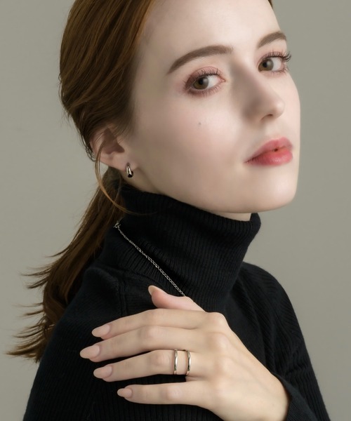 muku(ムク)の「PIERCE/DROP HOOP(ピアス(両耳用)・レディース・シルバー/ゴールド・FREE)」の16枚目の写真