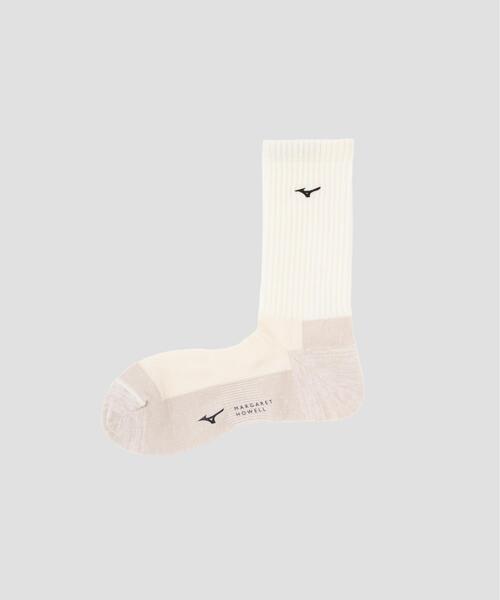 MARGARET HOWELL（マーガレットハウエル）の「WOOLEN BREATH THERMO SOCKS（ソックス/靴下・メンズ・ホワイト系その他2/グレー系その他3・-）」の2枚目の写真