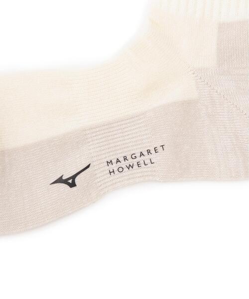 MARGARET HOWELL（マーガレットハウエル）の「WOOLEN BREATH THERMO SOCKS（ソックス/靴下・メンズ・ホワイト系その他2/グレー系その他3・-）」の5枚目の写真