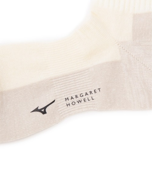 MARGARET HOWELL(マーガレットハウエル)の「WOOLEN BREATH THERMO SOCKS(ソックス/靴下・メンズ・ホワイト系その他2/グレー系その他3・-)」の4枚目の写真