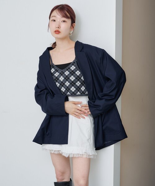 2025AWカタログ】ダブルBIGジャケット（テーラードジャケット