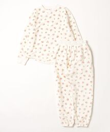 JEMORGAN（ジェーイーモーガン）の「【JEMORGAN / ジェーイーモーガン】花柄フリース3点set（スウェット＆ロングパンツ＆巾着）（ルームウェア/パジャマ）」