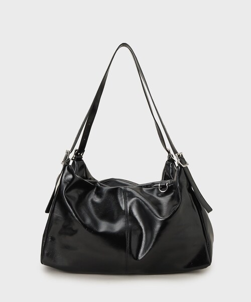 tk.TAKEO KIKUCHI(ティーケータケオキクチ)の「デフォーメッドボストンBAG(ボストンバッグ・メンズ・ブラック/ブラウン系1・00)」の15枚目の写真