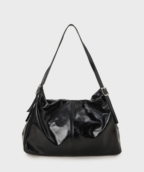 tk.TAKEO KIKUCHI(ティーケータケオキクチ)の「デフォーメッドボストンBAG(ボストンバッグ・メンズ・ブラック/ブラウン系1・00)」の12枚目の写真