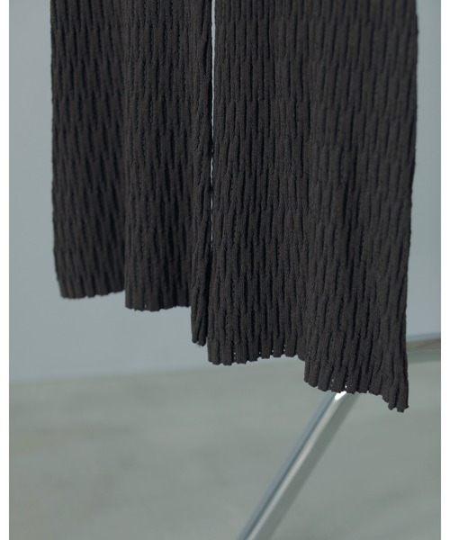 anuke(アンヌーク)の「Knit Flare Leggings(その他パンツ・レディース・ボルドー/チャコールグレー・38inch/36inch)」の9枚目の写真