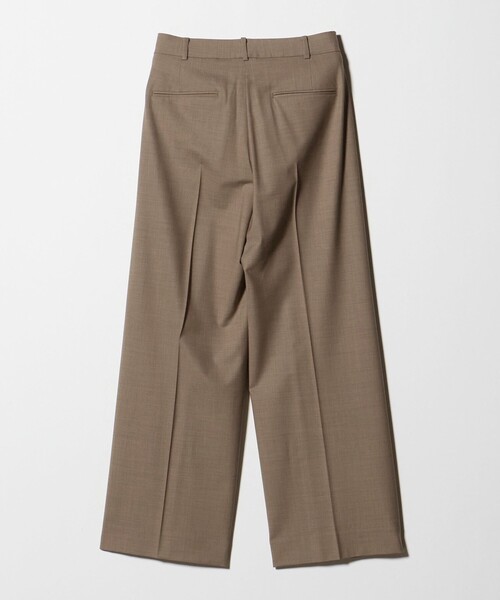 UNITED ARROWS(ユナイテッドアローズ)の「トロピカル 2タック ワイドパンツ ストレッチ(スラックス・レディース・ダークブラウン/モカ/ブラック/ダークグレー/その他9・34/36/38/40)」の21枚目の写真