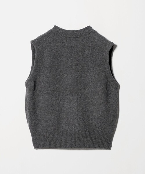 セール】ウールカシミヤブレンド アクア ニットベスト（ベスト