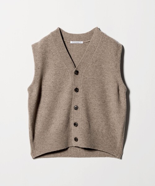 ウールカシミヤブレンド アクア ニットベスト（ベスト）｜BEAUTY&YOUTH