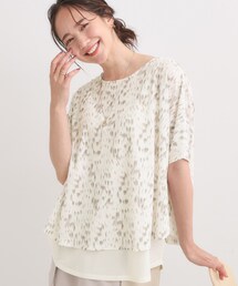 SHOO・LA・RUE | 【S-LL/体型カバー】インせず着られる レイヤードトップス(Tシャツ/カットソー)