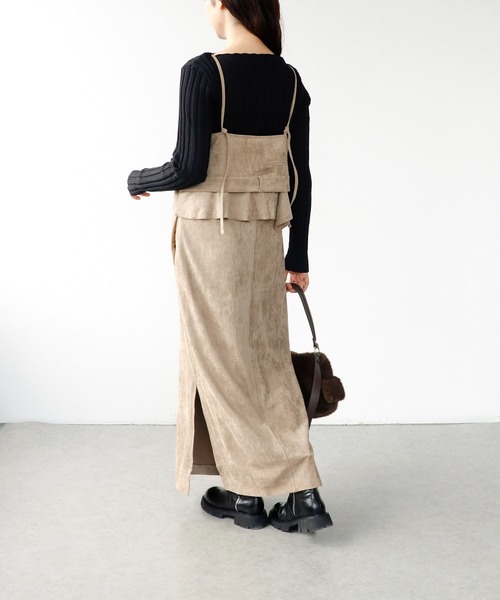 Cepica（セピカ）の「スエードスリップワンピース（ワンピース・レディース・ブラウン・FREE）」の14枚目の写真