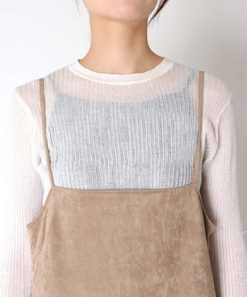 Cepica（セピカ）の「スエードスリップワンピース（ワンピース・レディース・ブラウン・FREE）」の18枚目の写真