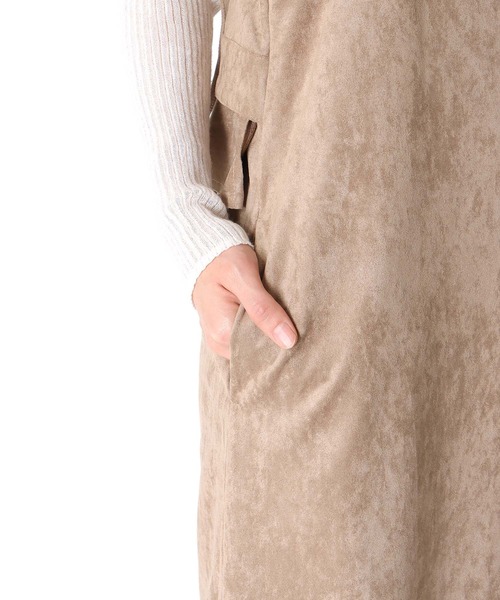 Cepica（セピカ）の「スエードスリップワンピース（ワンピース・レディース・ブラウン・FREE）」の19枚目の写真