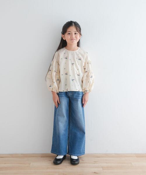 URBAN RESEARCH DOORS（アーバンリサーチドアーズ）の「デニムイージーパンツ(KIDS)（その他パンツ・キッズ・グレー/ブルー・120/105/135）」の4枚目の写真
