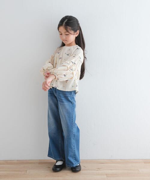 URBAN RESEARCH DOORS（アーバンリサーチドアーズ）の「デニムイージーパンツ(KIDS)（その他パンツ・キッズ・グレー/ブルー・120/105/135）」の6枚目の写真