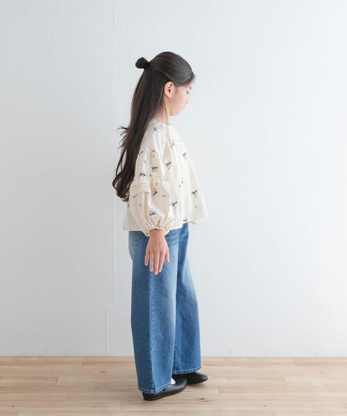 URBAN RESEARCH DOORS（アーバンリサーチドアーズ）の「デニムイージーパンツ(KIDS)（その他パンツ・キッズ・グレー/ブルー・120/105/135）」の7枚目の写真