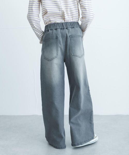 URBAN RESEARCH DOORS（アーバンリサーチドアーズ）の「デニムイージーパンツ(KIDS)（その他パンツ・キッズ・グレー/ブルー・120/105/135）」の17枚目の写真