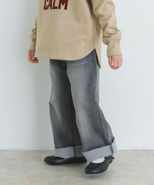URBAN RESEARCH DOORS（アーバンリサーチドアーズ）の「デニムイージーパンツ(KIDS)（その他パンツ・キッズ・グレー/ブルー・120/105/135）」の21枚目の写真