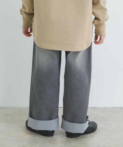 URBAN RESEARCH DOORS（アーバンリサーチドアーズ）の「デニムイージーパンツ(KIDS)（その他パンツ・キッズ・グレー/ブルー・120/105/135）」の22枚目の写真