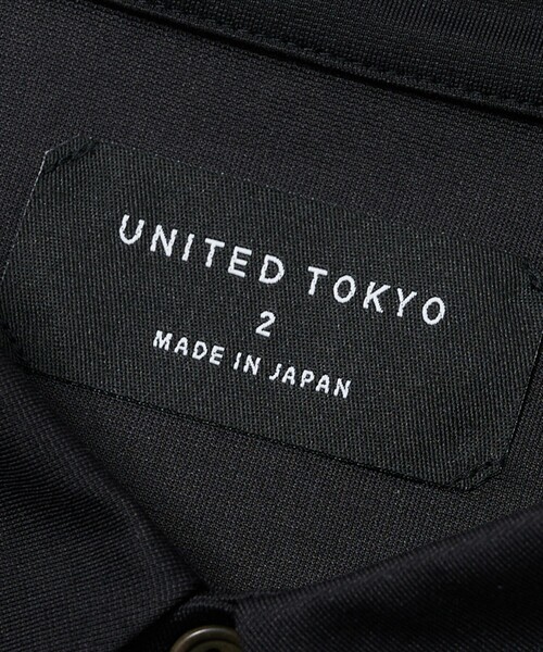 UNITED TOKYO（ユナイテッドトウキョウ）の「IN DRY ポロシャツ（ポロシャツ・メンズ・ブラック・1/2/3）」の10枚目の写真