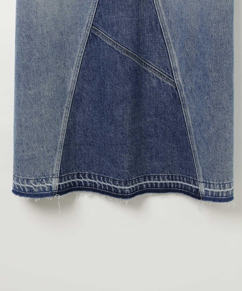LEPSIM（レプシィム）の「リメイクデニムスカート　497362（デニムスカート・レディース・ブルー/ブラック・FREE）」の12枚目の写真
