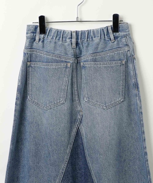 LEPSIM（レプシィム）の「リメイクデニムスカート　497362（デニムスカート・レディース・ブルー/ブラック・FREE）」の13枚目の写真