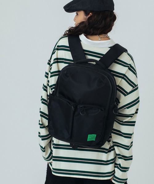 ROSE BUD（ローズバッド）の「２POCKET BACKPACK（バックパック/リュック・レディース・ブラック/ブラウン・ONE SIZE）」の8枚目の写真