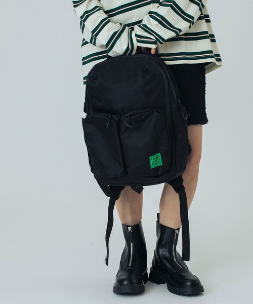 ROSE BUD（ローズバッド）の「２POCKET BACKPACK（バックパック/リュック・レディース・ブラック/ブラウン・ONE SIZE）」の9枚目の写真