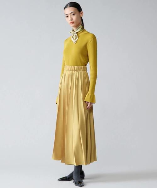 Tiara（ティアラ）の「ハイネックリブニット（ニット/セーター・レディース・ブラック/イエロー/ボルドー/ブラウン・FREE）」の10枚目の写真