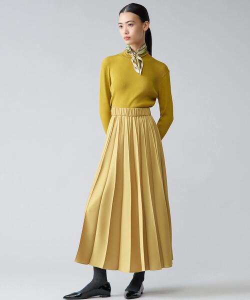 Tiara（ティアラ）の「ハイネックリブニット（ニット/セーター・レディース・ブラック/イエロー/ボルドー/ブラウン・FREE）」の20枚目の写真