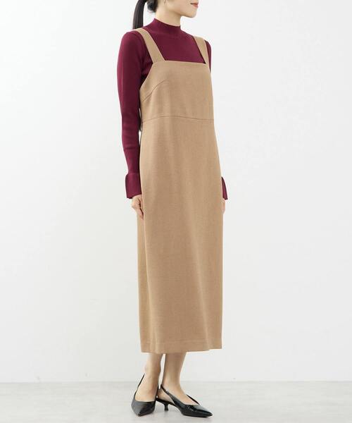 Tiara（ティアラ）の「ハイネックリブニット（ニット/セーター・レディース・ブラック/イエロー/ボルドー/ブラウン・FREE）」の15枚目の写真