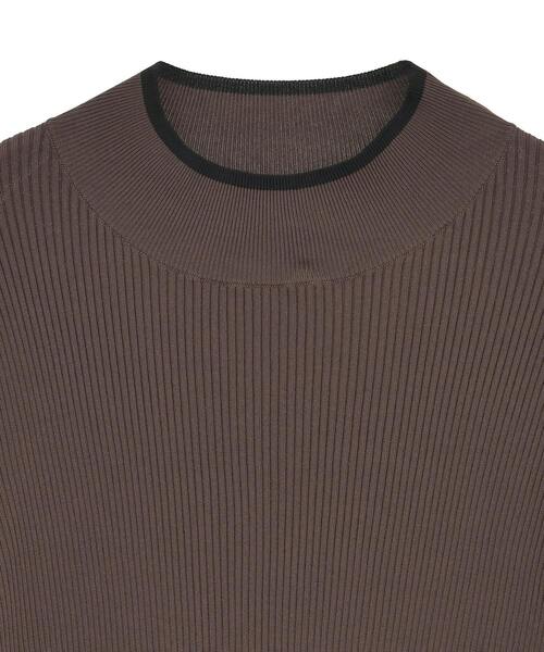 Tiara（ティアラ）の「ハイネックリブニット（ニット/セーター・レディース・ブラック/イエロー/ボルドー/ブラウン・FREE）」の22枚目の写真