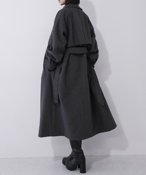 ウエストマークベルトSET 】2WAY ステンカラーレディメルトンロング