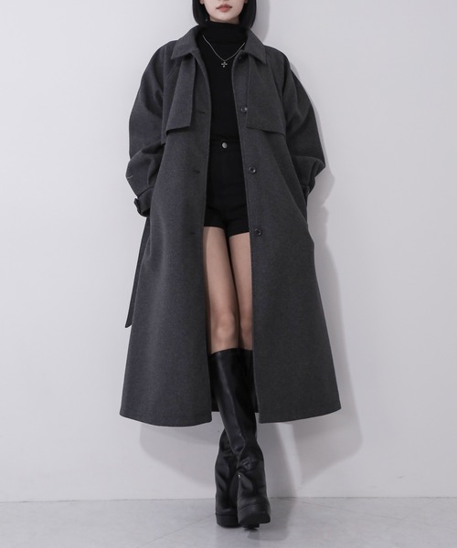 ウエストマークベルトSET 】2WAY ステンカラーレディメルトンロング