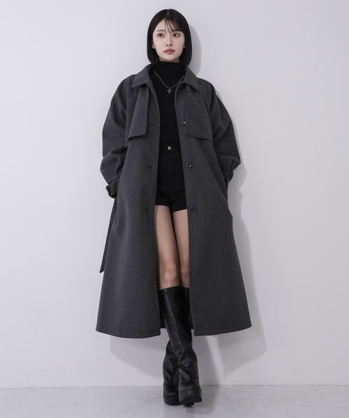 ウエストマークベルトSET 】2WAY ステンカラーレディメルトンロング