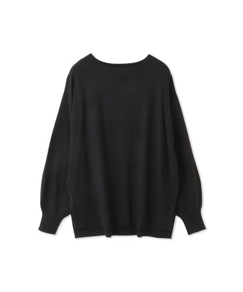 QUEENS COURT（クイーンズコート）の「シアバターボートネックニット≪手洗い可能≫（ニット/セーター・レディース・ブラック/オフホワイト/レッド/ライトグレー/サックスブルー・M）」の20枚目の写真