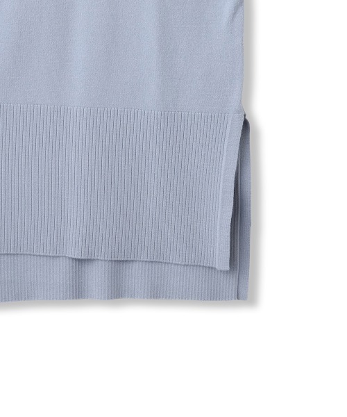 QUEENS COURT（クイーンズコート）の「シアバターボートネックニット≪手洗い可能≫（ニット/セーター・レディース・ブラック/オフホワイト/レッド/ライトグレー/サックスブルー・M）」の10枚目の写真