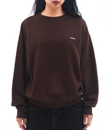 A'GEM/9 × .kom 『AMESWORLDWIDE/アメスワールドワイド』 BASIC SMALL LOGO SWEATSHIRT/ベーシック スモールロゴスウェットシャツ