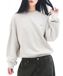 AMESWORLDWIDE | A'GEM/9 × .kom 『AMESWORLDWIDE/アメスワールドワイド』 BASIC SMALL LOGO SWEATSHIRT/ベーシック スモールロゴスウェットシャツ(スウェット)