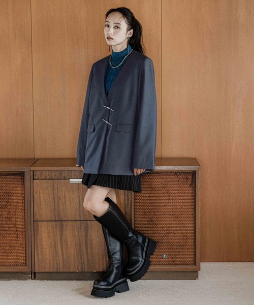 HARE ブーツ ハイショクラインロングブーツ(HARE)（ブーツ）｜HARE（ハレ）の