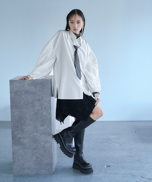 セール】ハイショクラインロングブーツ(HARE)（ブーツ）｜HARE（ハレ