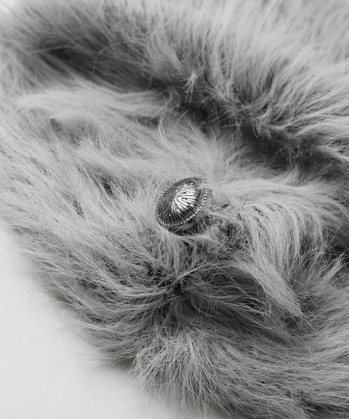 MSG（エムエスジー）の「メタルプレートフェザービーニー【UNISEX】（ニットキャップ/ビーニー・メンズ・ブラック/グレー・FREE）」の14枚目の写真