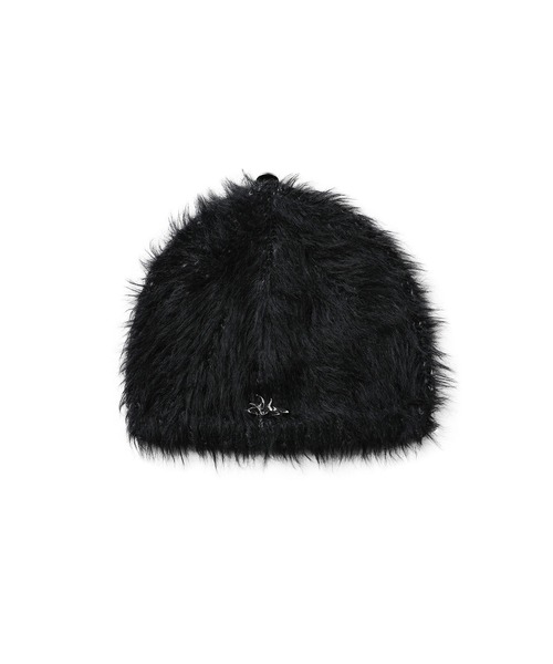 MSG（エムエスジー）の「メタルプレートフェザービーニー【UNISEX】（ニットキャップ/ビーニー・メンズ・ブラック/グレー・FREE）」の10枚目の写真